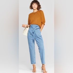 Who What Wear Paper Bag Jean Size 2